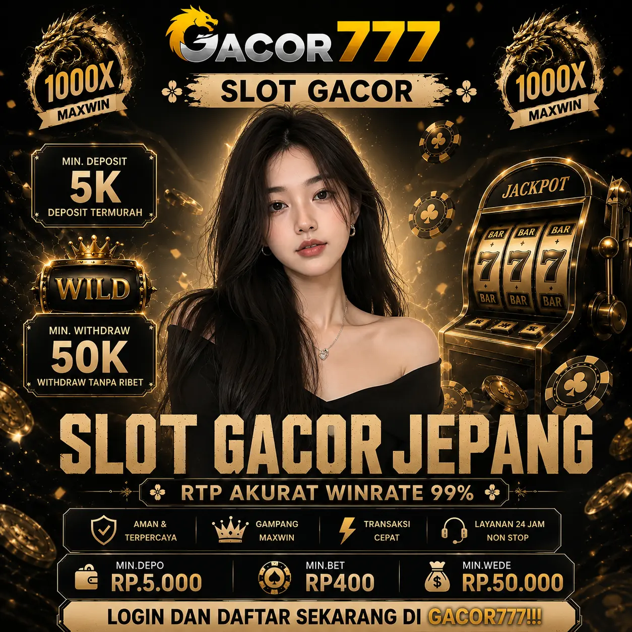 Gacor777 ✧ Aqua Bandar Situs Slot Gacor Terpercaya Berbasis Server Jepang Resmi Anti Boncos